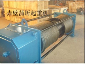 該產(chǎn)品為固定卷揚(yáng)式葫蘆。